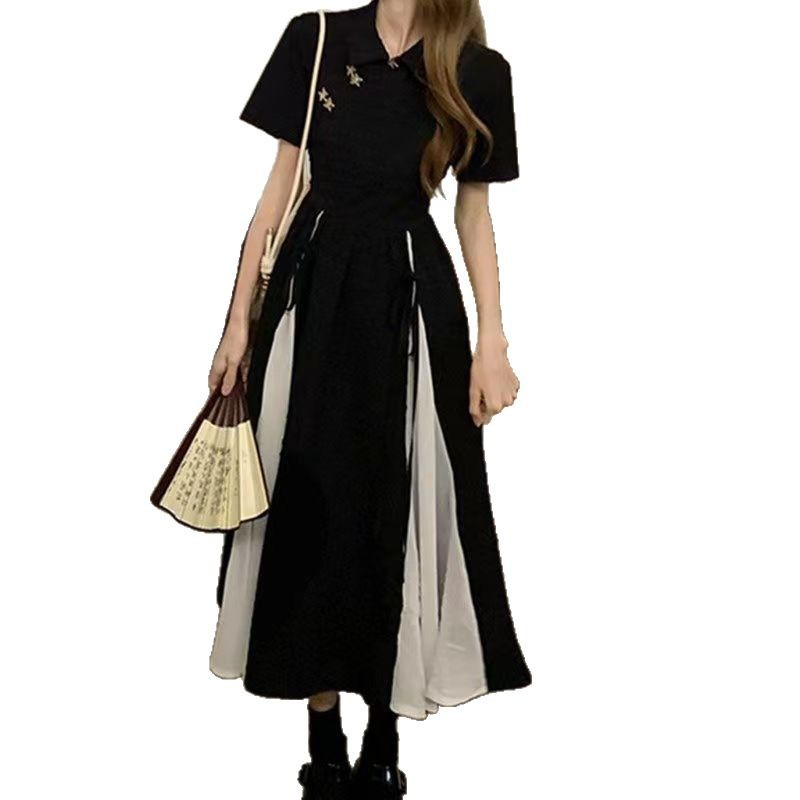 Design-forward Audrey Hepburn-style Little Black Dress For Women