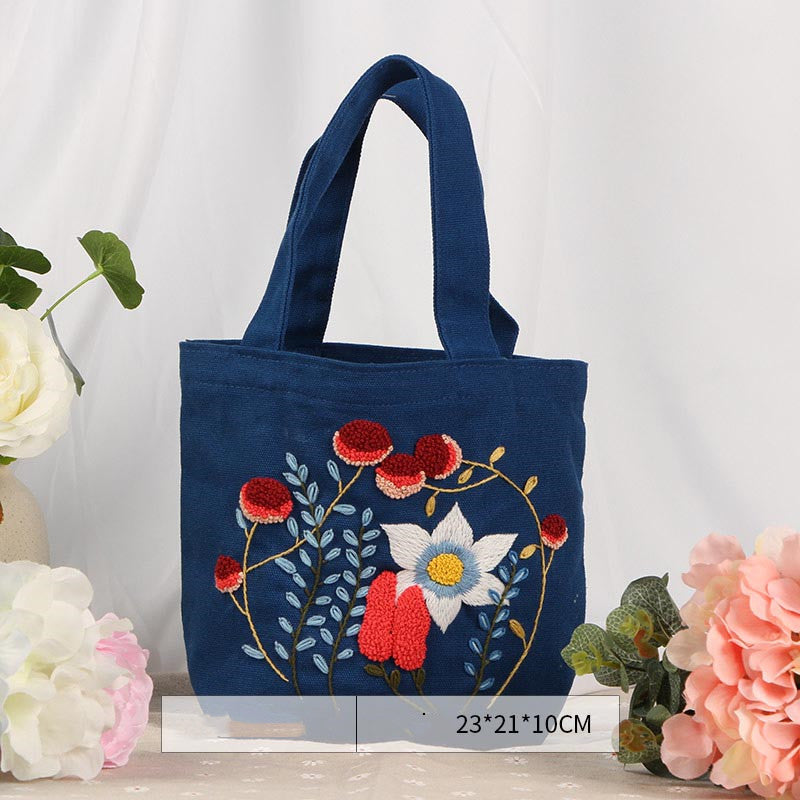 Embroidery Handmade Diy Hand Made Bento Bag Making Materials