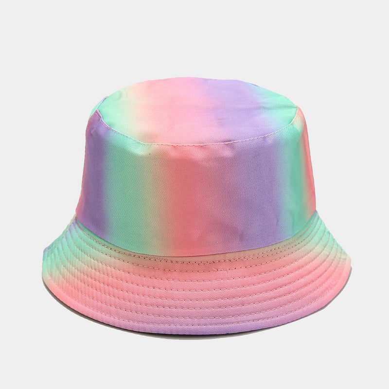 Women's Trend Of New Tie-dyed Contrast Shade Hat