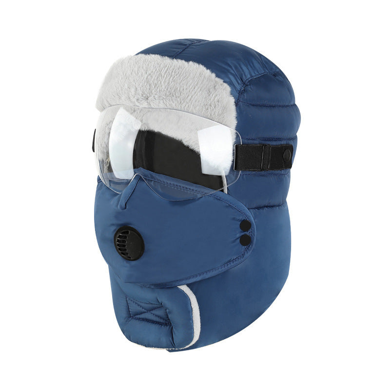 Men And Women Cold Protection In Winter Earflaps Warm Thickened Hat