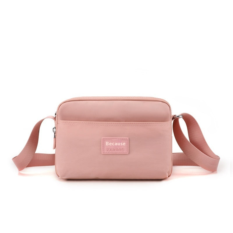 Simple Nylon Small Square Bag For Women
