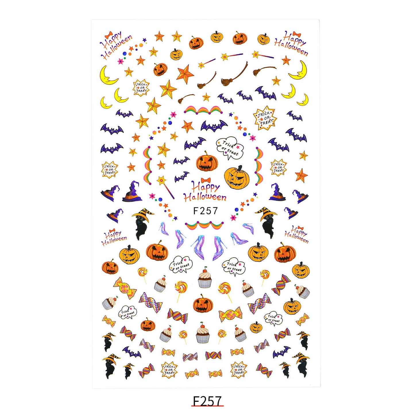 New Nail Sticker Santa Claus Decal Strap Adhesive