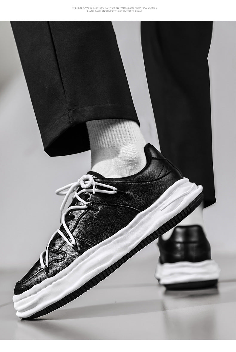 Dissolving Shoes Ugly Cute Shoes Retro Japanese Thick Sole