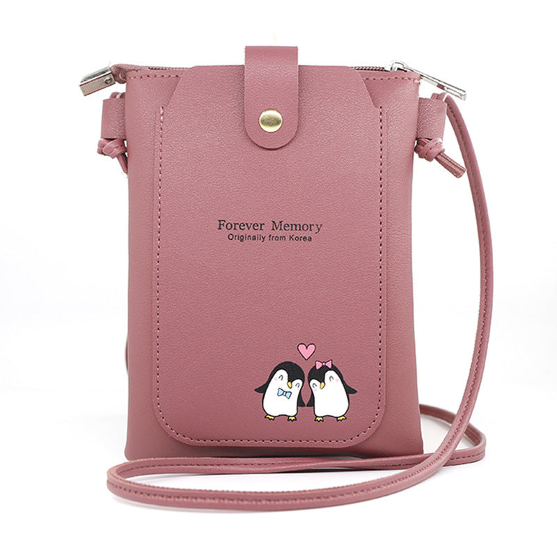 Women's Fashion Casual Zipper Single Shoulder Crossbody Bag