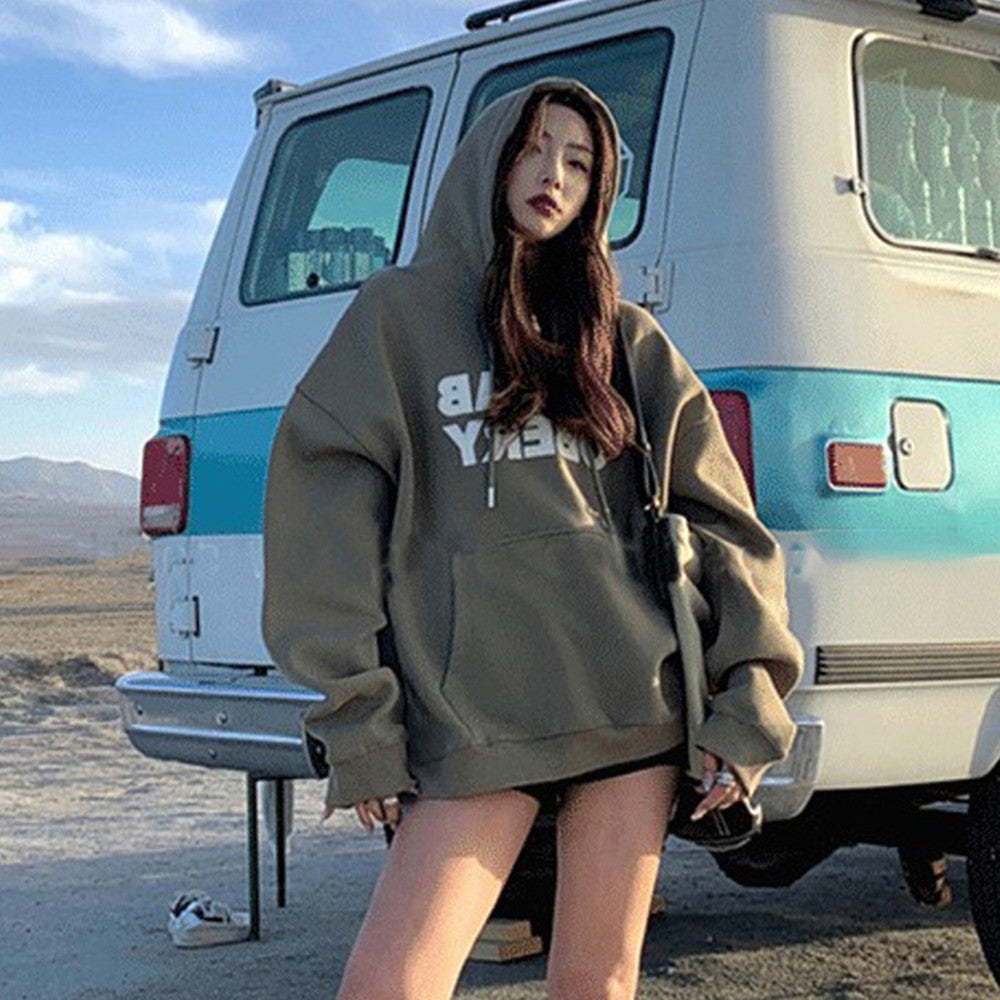 Women's Niche Design Hooded High-quality Sweater