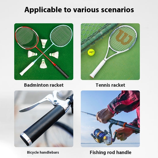 Badminton Racket Hand Glue Tied Anti-slip Handle Winding