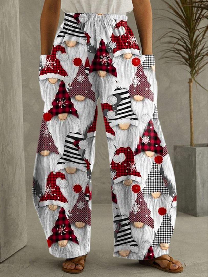 Ins Christmas Casual Pants In Europe And America