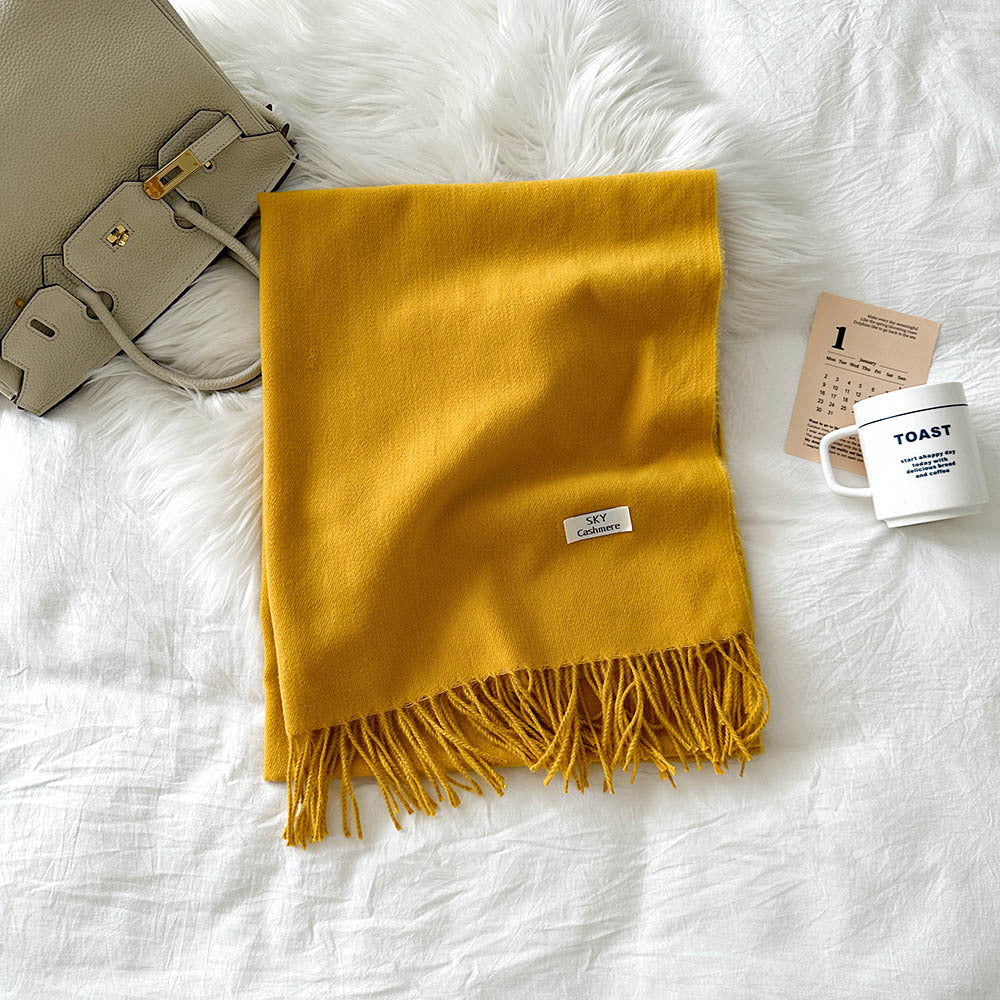 Cashmere Multi Color Warm Scarf