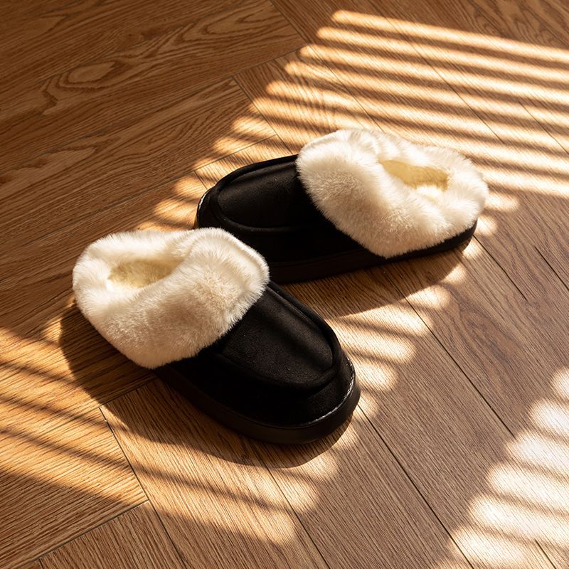 Men's Cotton Slippers Home Simple Platform