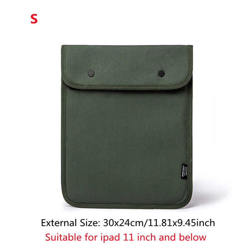 Protective Case Simple Canvas Lightweight Liner Bag