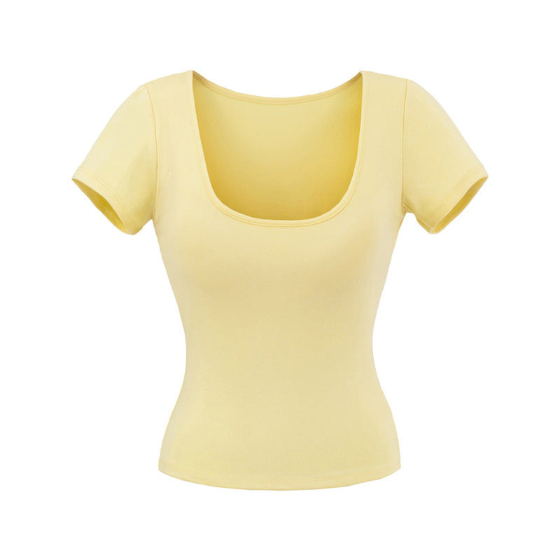 Summer Hot Girl Sexy Short Sleeve T-shirt