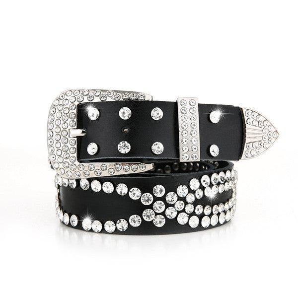 Belt Buckle Rivet Mid-heel Martin Boots