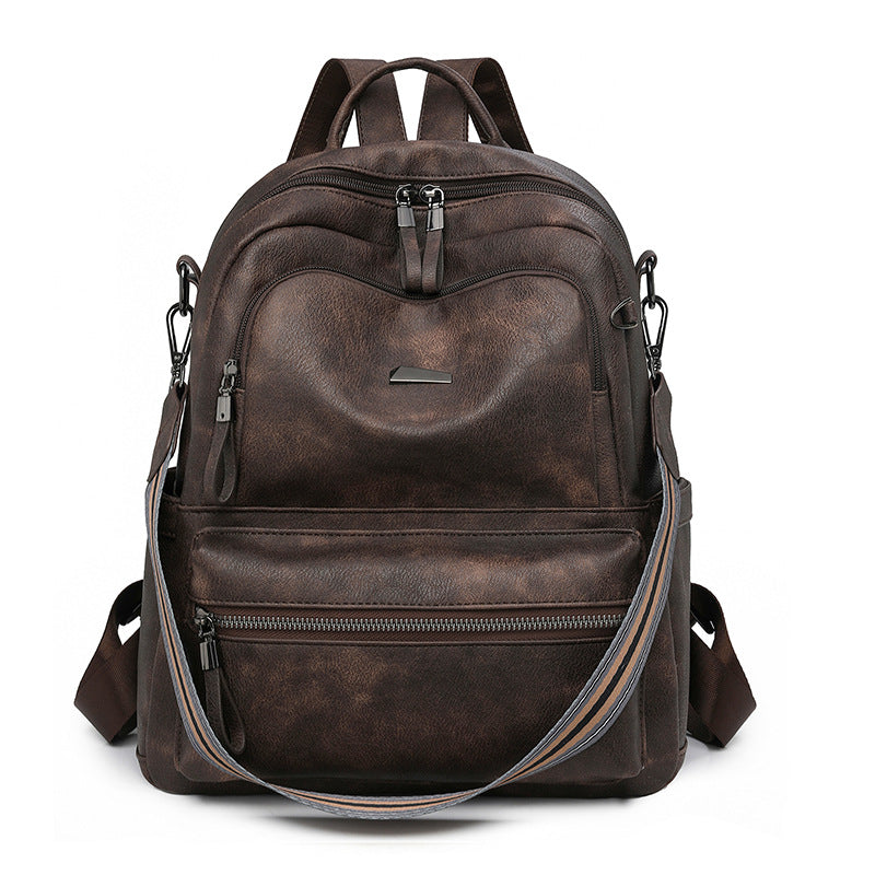 Lightweight Girls' Travel Backpack Large Capacity Retro