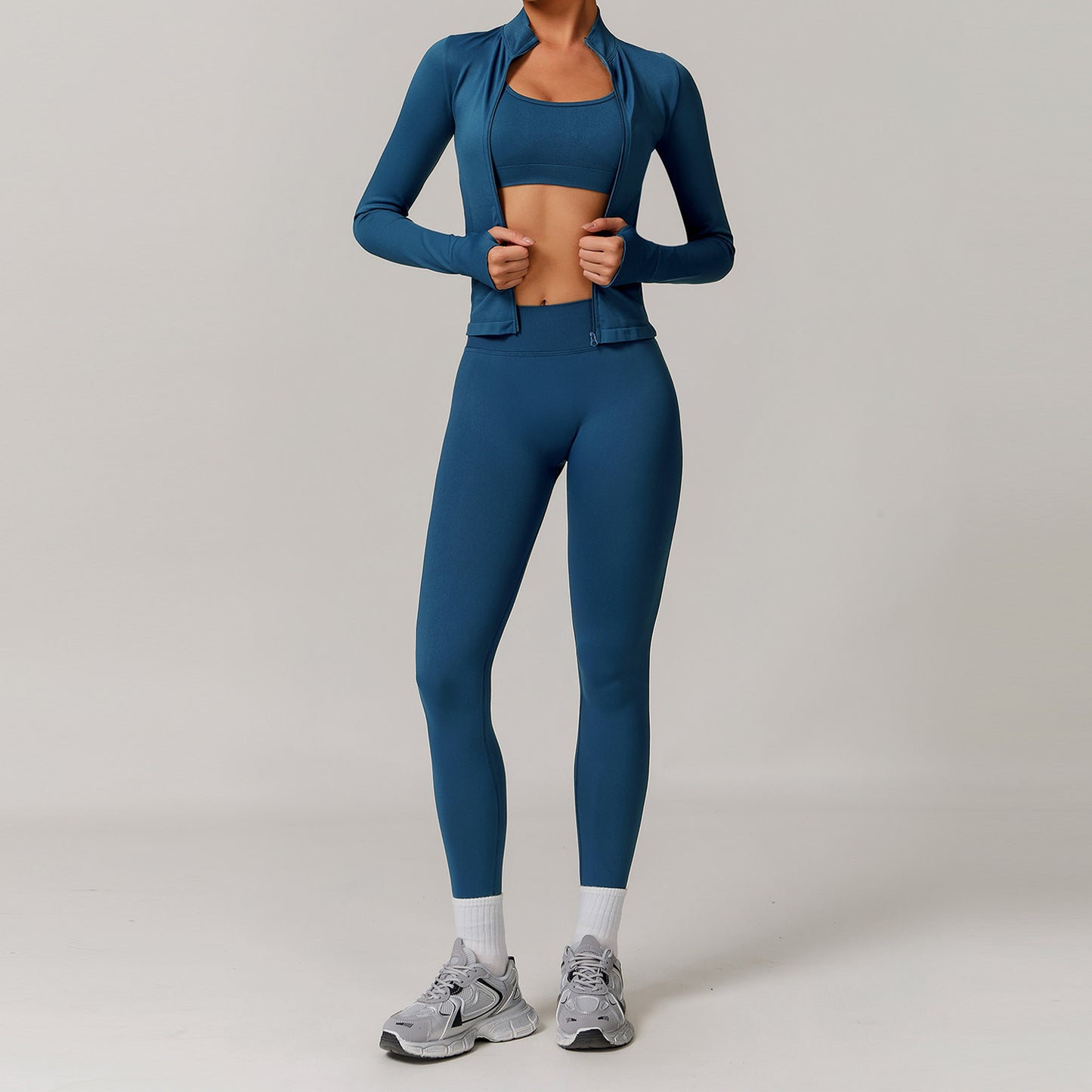Seamless Beauty Back Yoga Suit Running Quick-drying Tight Workout Clothes