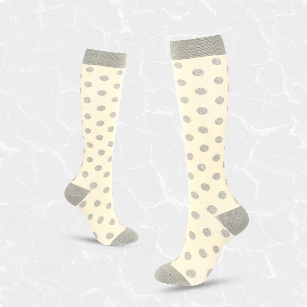 Youth Skiing Elastic Long-barreled Compression Stockings