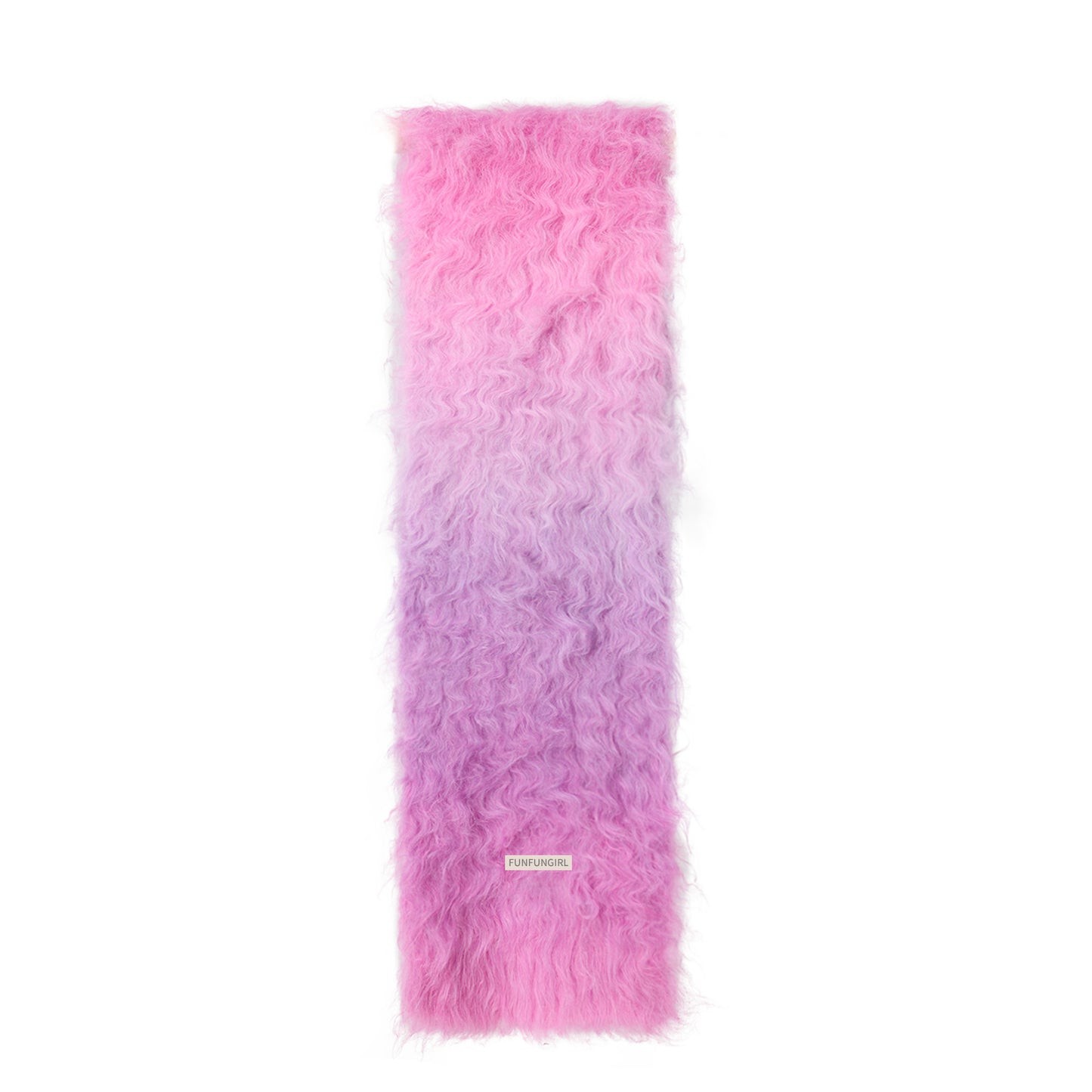 Fluffy Knitted Scarf Warm And Thick Scarf