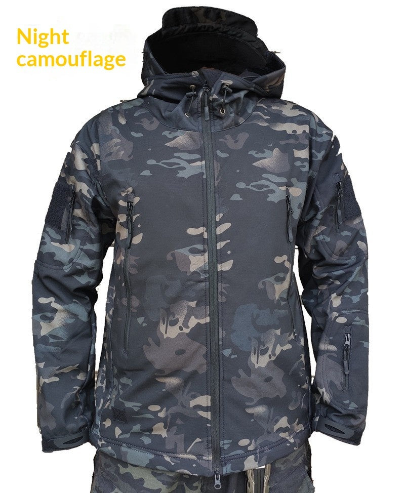 Men's Shell Jacket Trench Coat