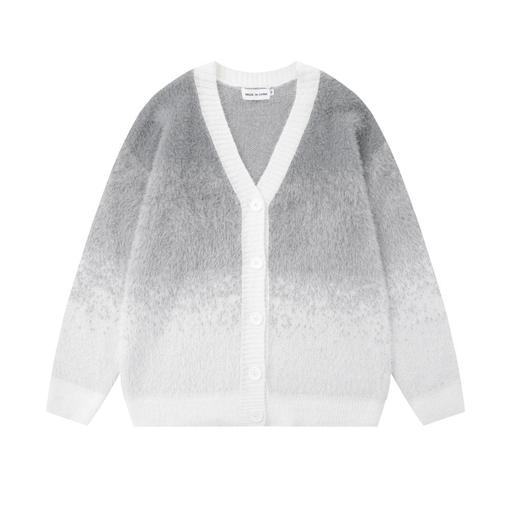 Men's Loose And Idle Knitwear Coat