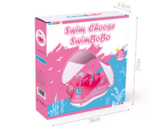Sun Protection Swimming Ring Non-slip Baby Buoy