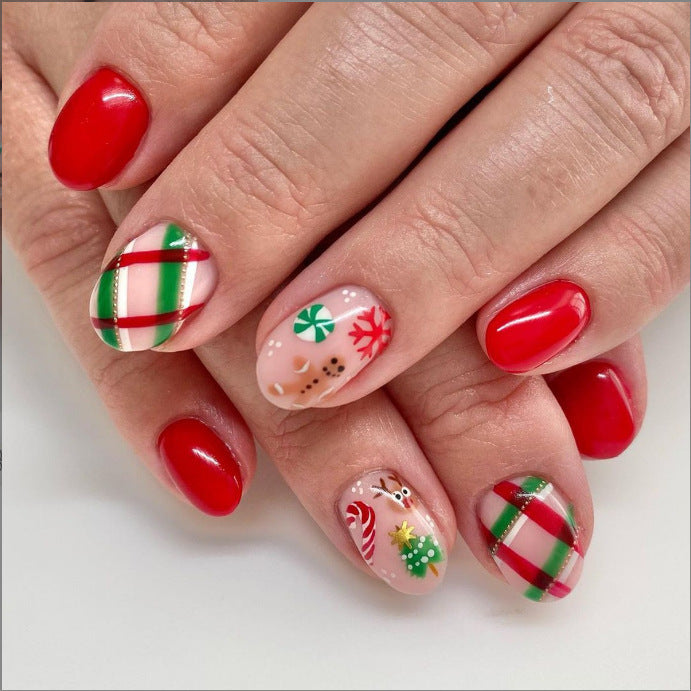 Manicure Combination Patch Finished Product Removable