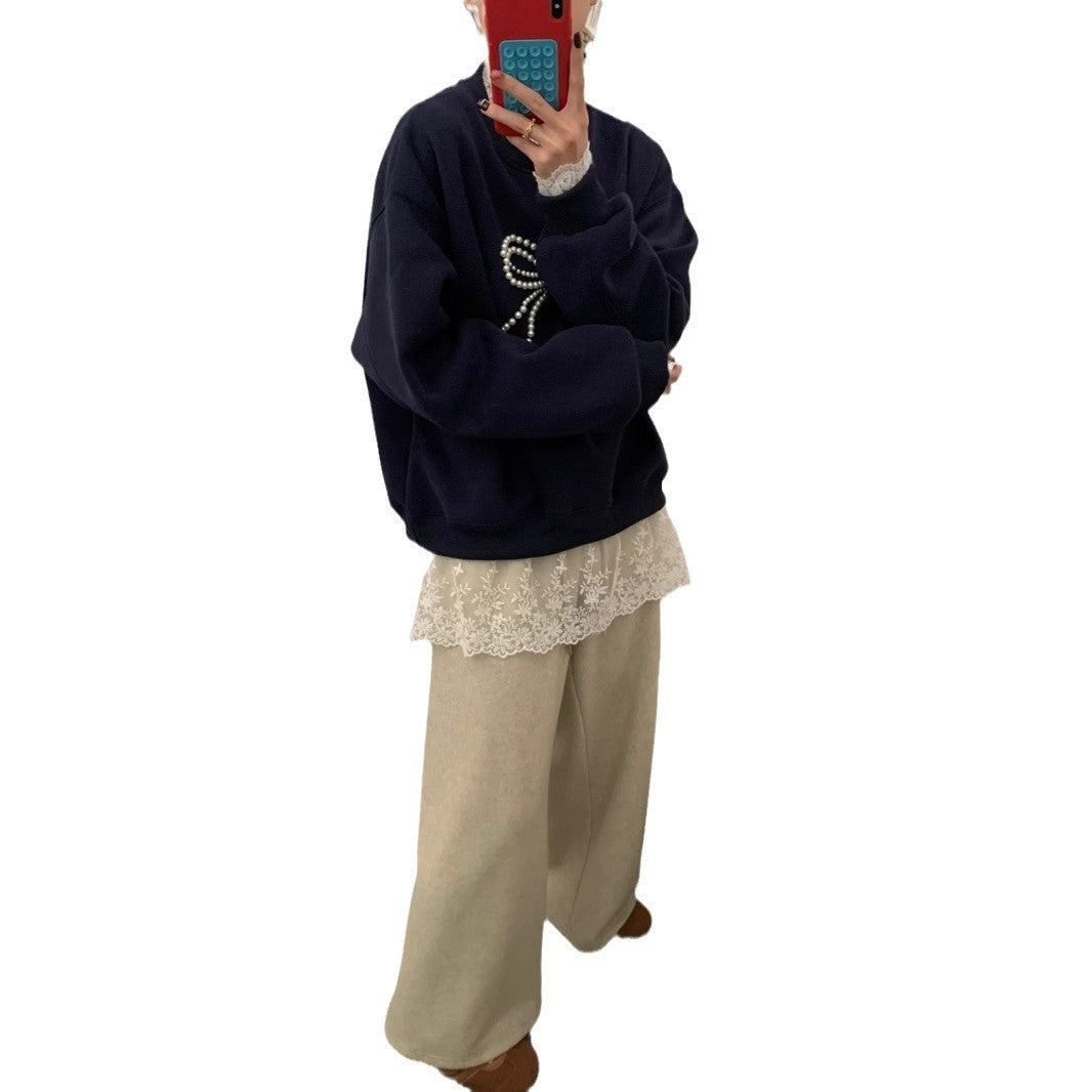 Dame Efterårs- og Vintermode All-match Sweater