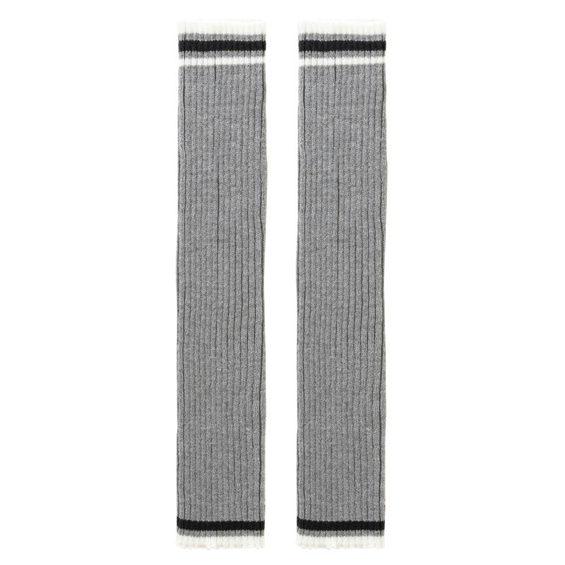 Gray Women's Spring And Autumn Bunching Socks Hot Girl Autumn And Winter
