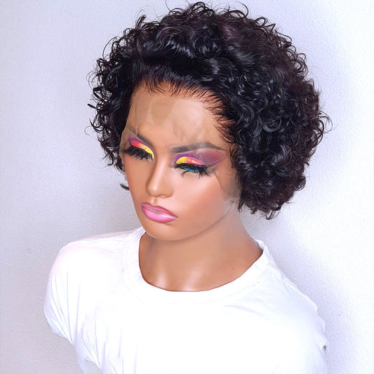 Daily Wear Black Wig Lace Hair Cover