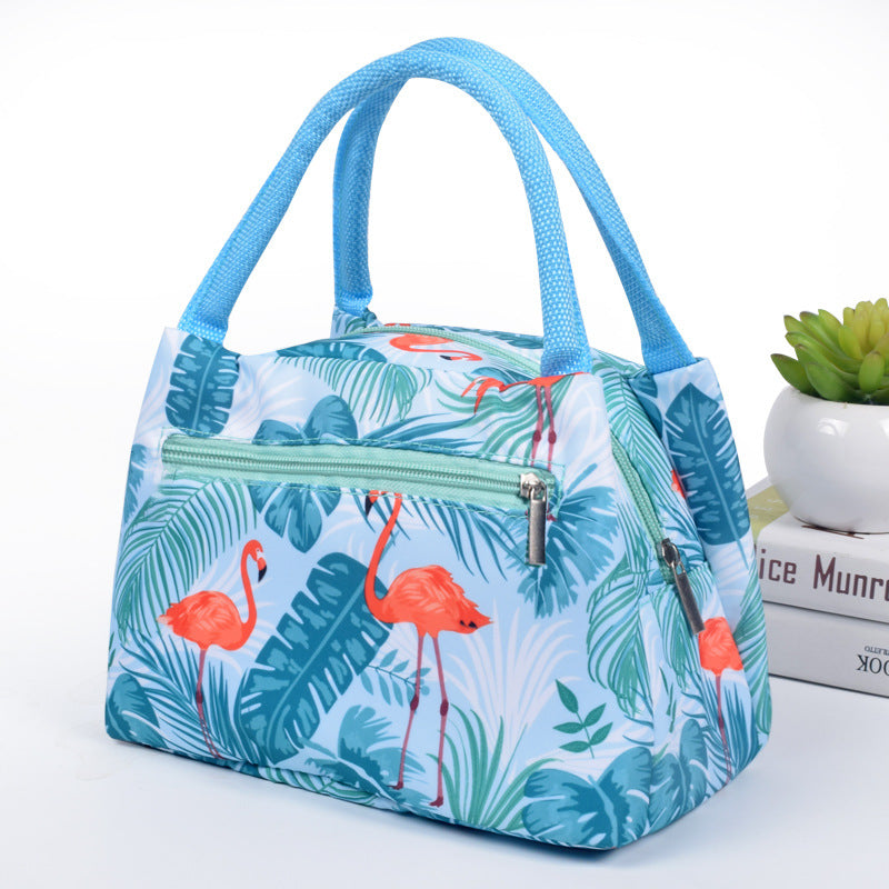 Insulation Bag Portable Lunch Bag Thickened Rice Bag Oxford Cloth Lunch Box