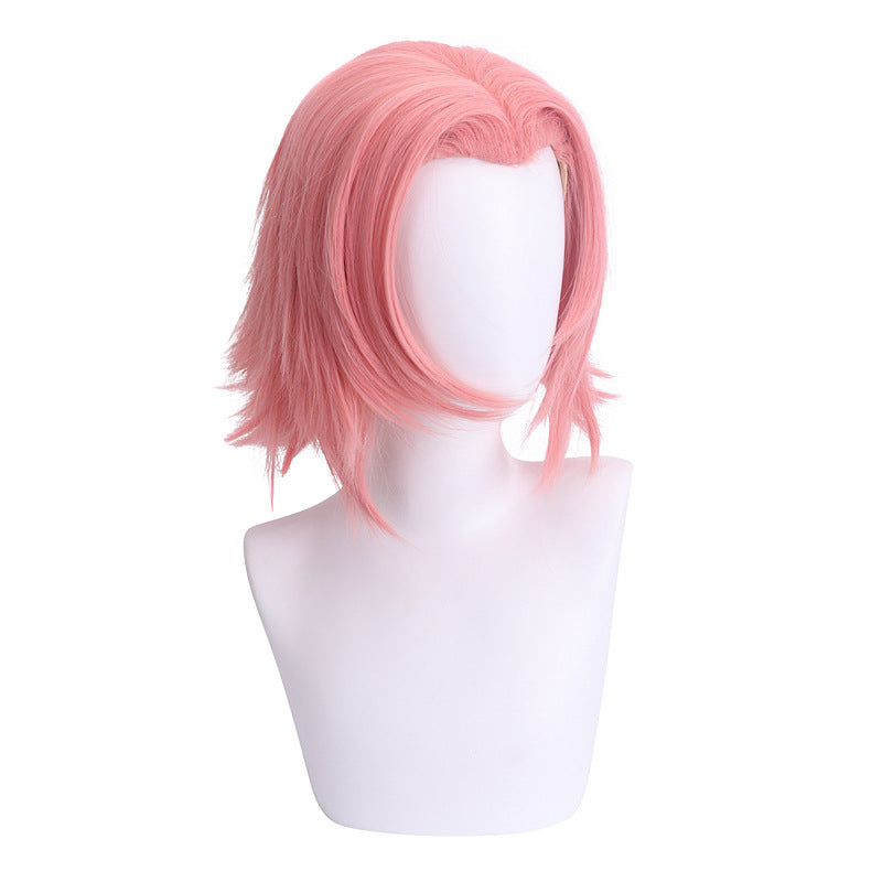 Sakura Gray-pink COS Wig