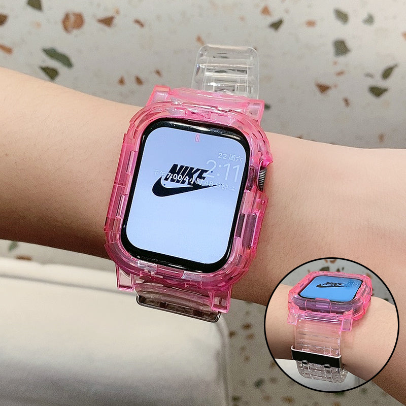 Watch Strap Cute Creative Female All-in-one Protective Cover Case