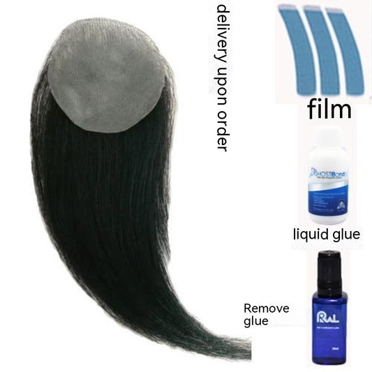 Fluffy Cushion Clip Sofa Cushion Fake Hair Fringe Grip Stabilizer Pad Pieces Supplement Hair Fringe Grip Stabilizer Pad