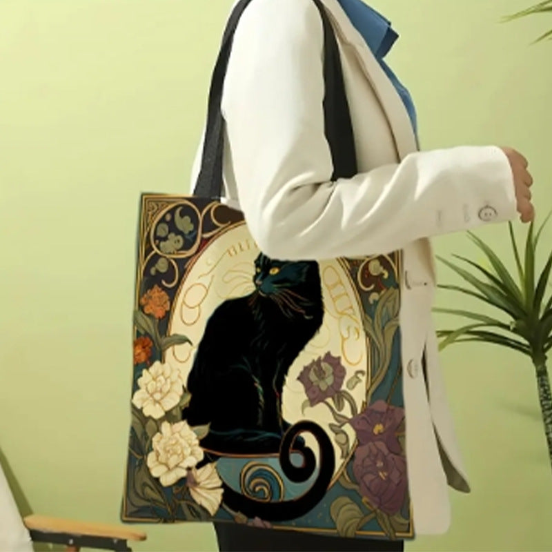Witchflower Plant Waterproof Makeup Shoulder Bag