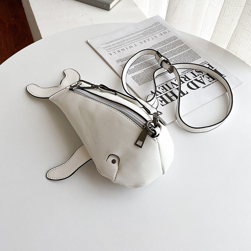 Fashion Creative Cute Stereo Whale Shoulder Bag