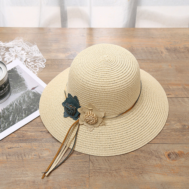 Women's Sun Protection Small Brim UV Protection Straw Hat