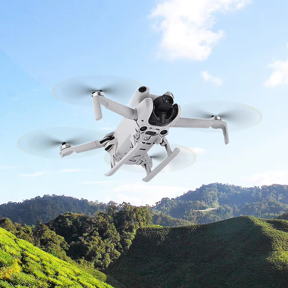 Foldable Extended Landing Gear Leg Kit Landing Gear Drone Accessories Heightening Landing Gear Protector for  Mini 4 Pro