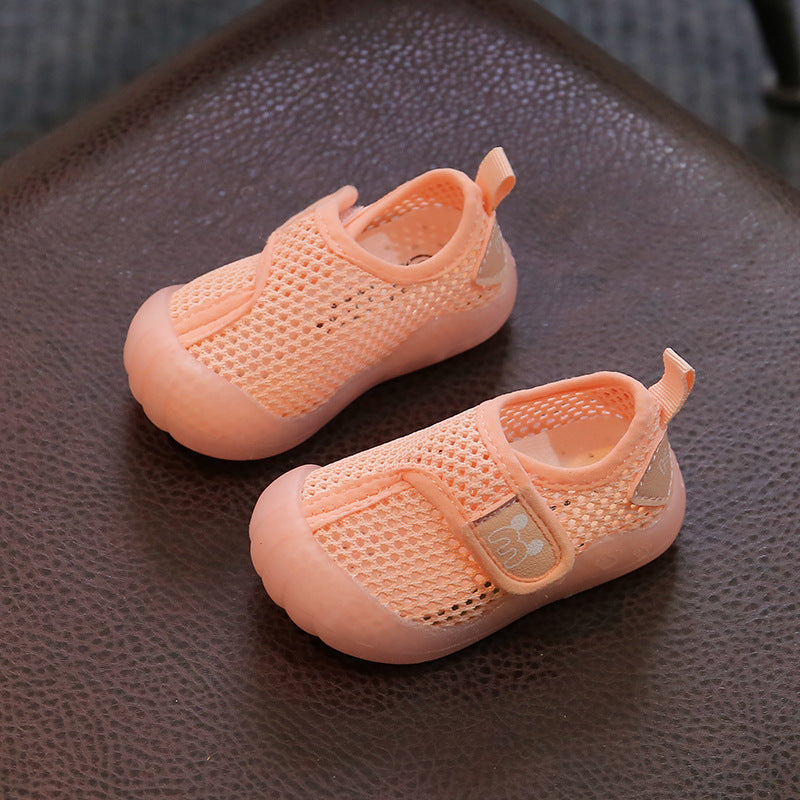 Fashion Personality Baby Mesh Surface Shoes