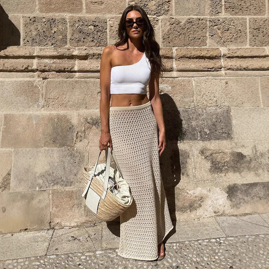Summer Sun Protection Beach Swimsuit Blouse Dress