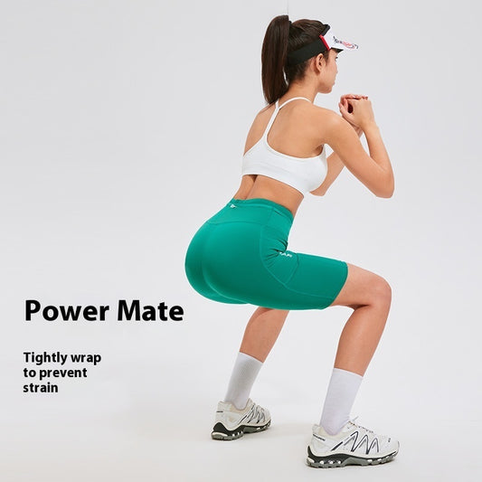 Women's Elastic Breathable Hip-lifting Fitness Shorts