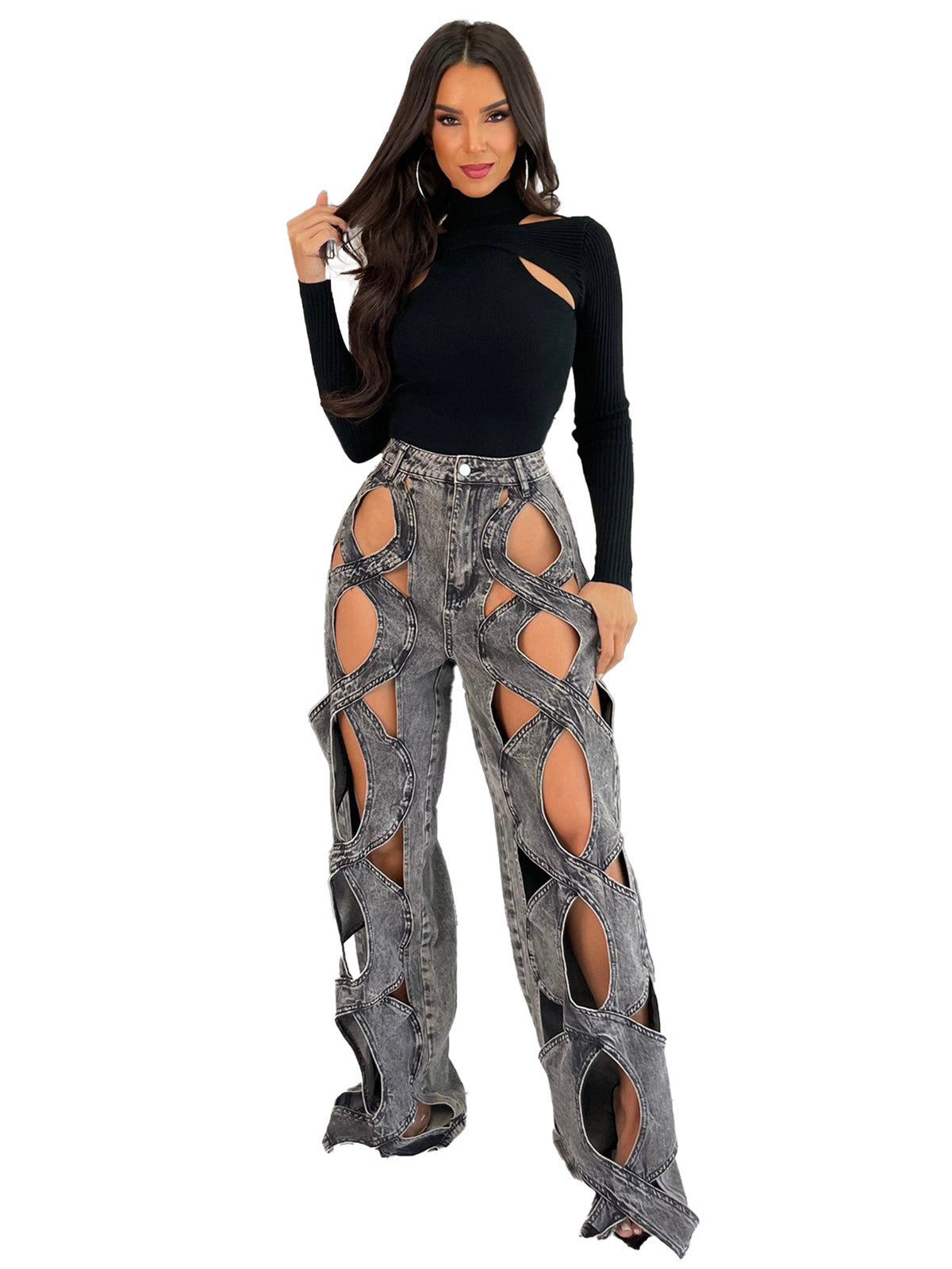 Afslappede Love Twist-jeans til kvinder