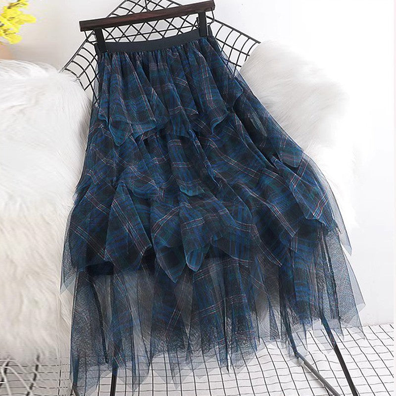 line Tutu Cake Fairy Tulle Skirt