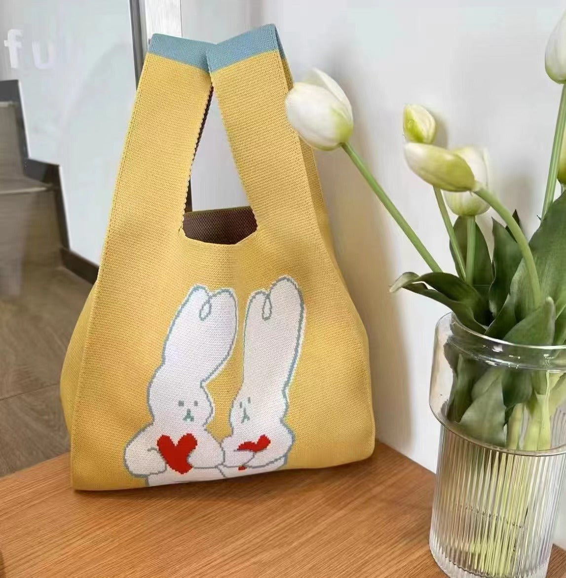 Women's Knitted Bag All-match Casual Handbag