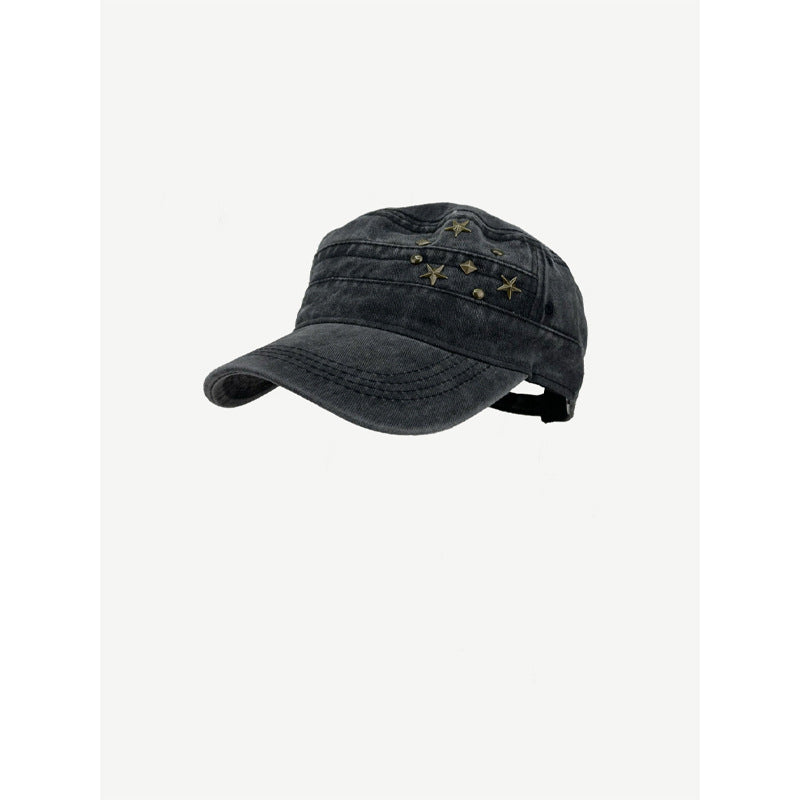 Retro Worn Looking Washed-out Cowboy Hat