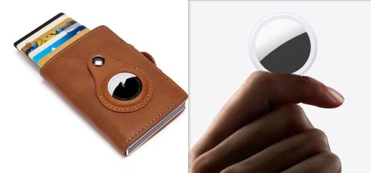 Anti-theft Brush Positioning Multi-card Aluminum Alloy Card Holder