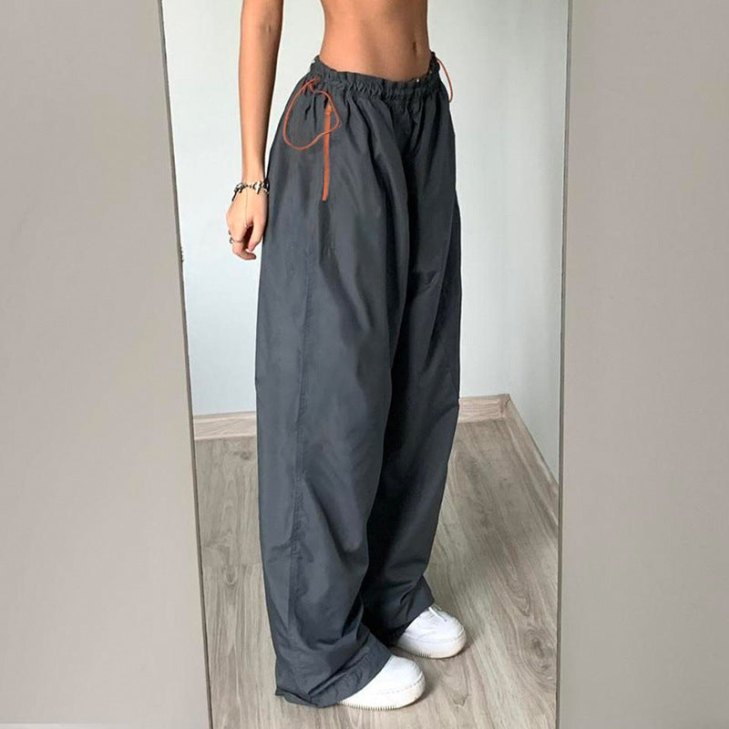Ladies Casual Fashion Woven Pants