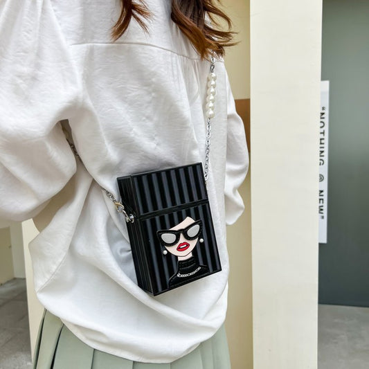 Eccentric Personality Chain Retro Popular All-matching Shoulder Messenger Bag