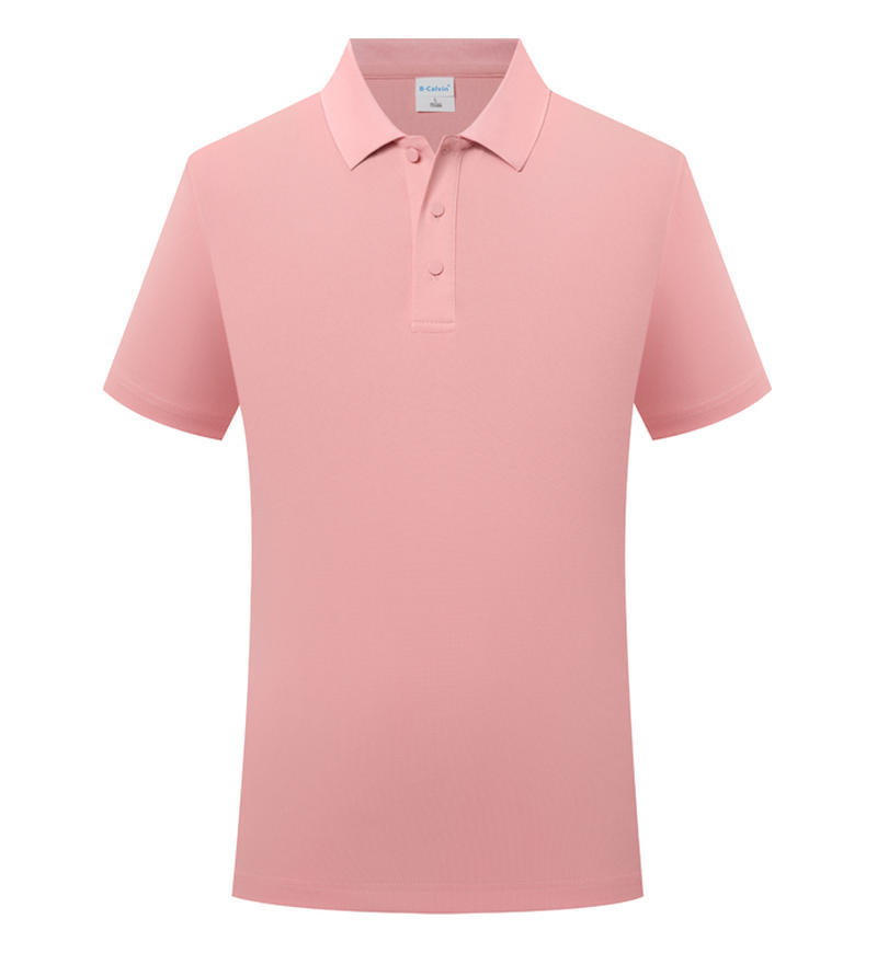 Combed Cotton Beaded Polo Shirt Lapel Overalls