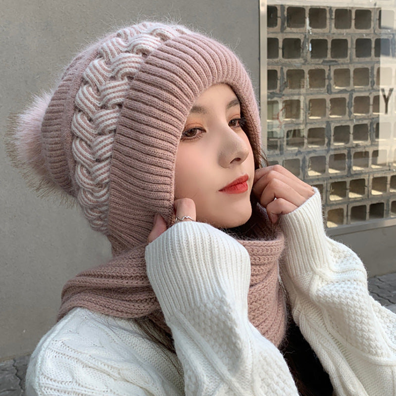Women's Fashion Versatile Ear Protection Hat
