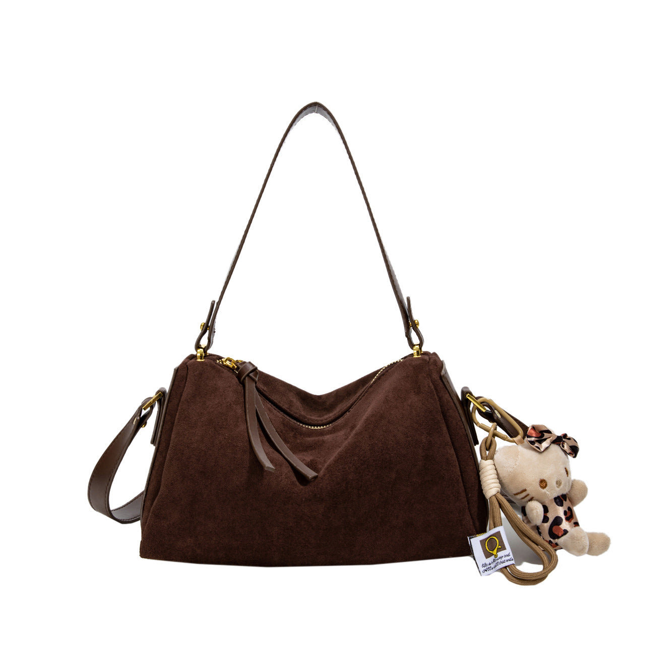 Women's High-End Suede Pillow Bag