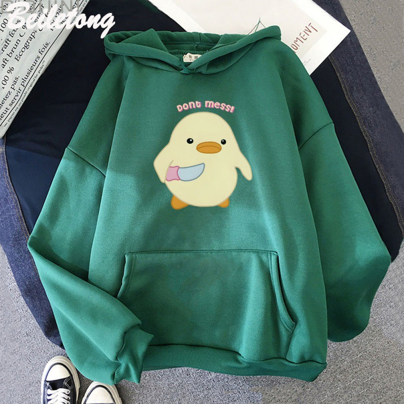 Women's Casual Cartoon Loose Sweater