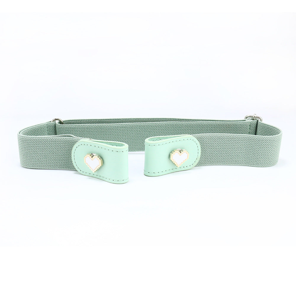 Women's Creative All-match Waist-tight Artifact Invisible Seamless Elastic Belt